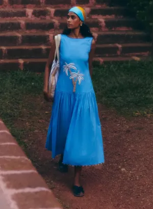 Palm island long dress