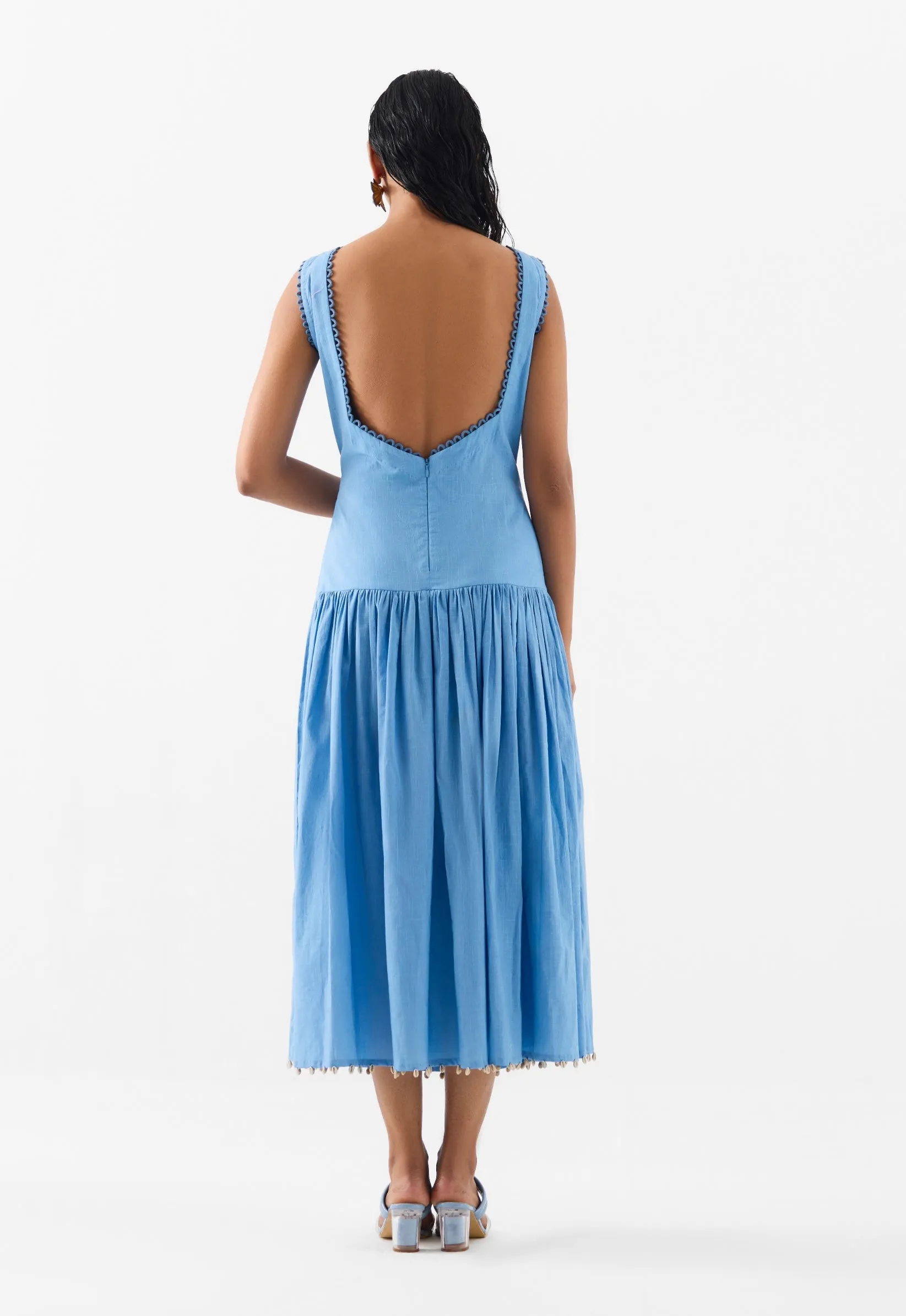 Palm island long dress