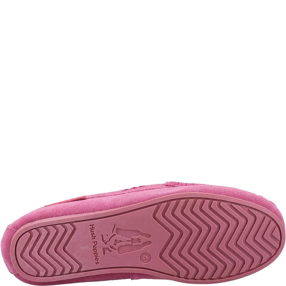 Pink Annie Mocassin Slippers