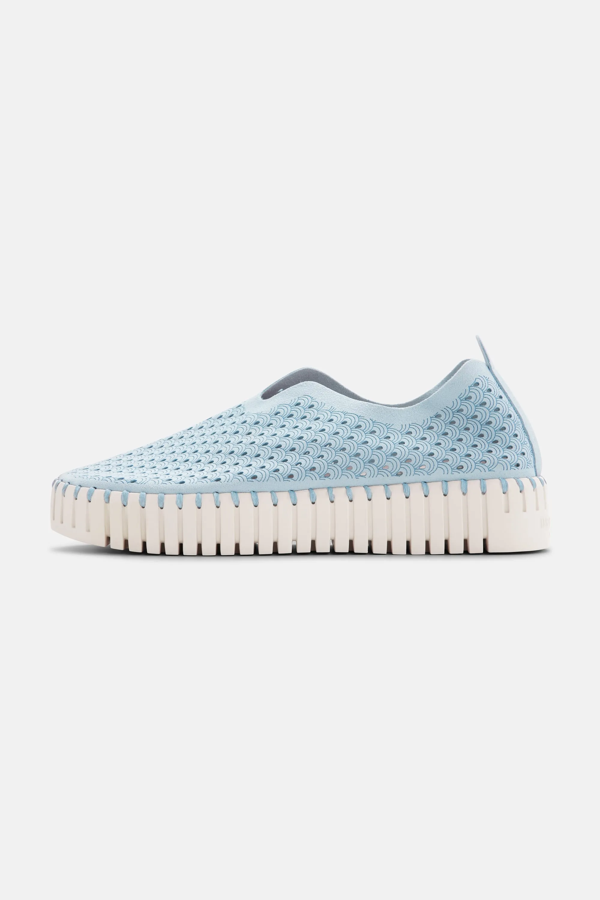 Platform Tulip Skor - Ash Blue