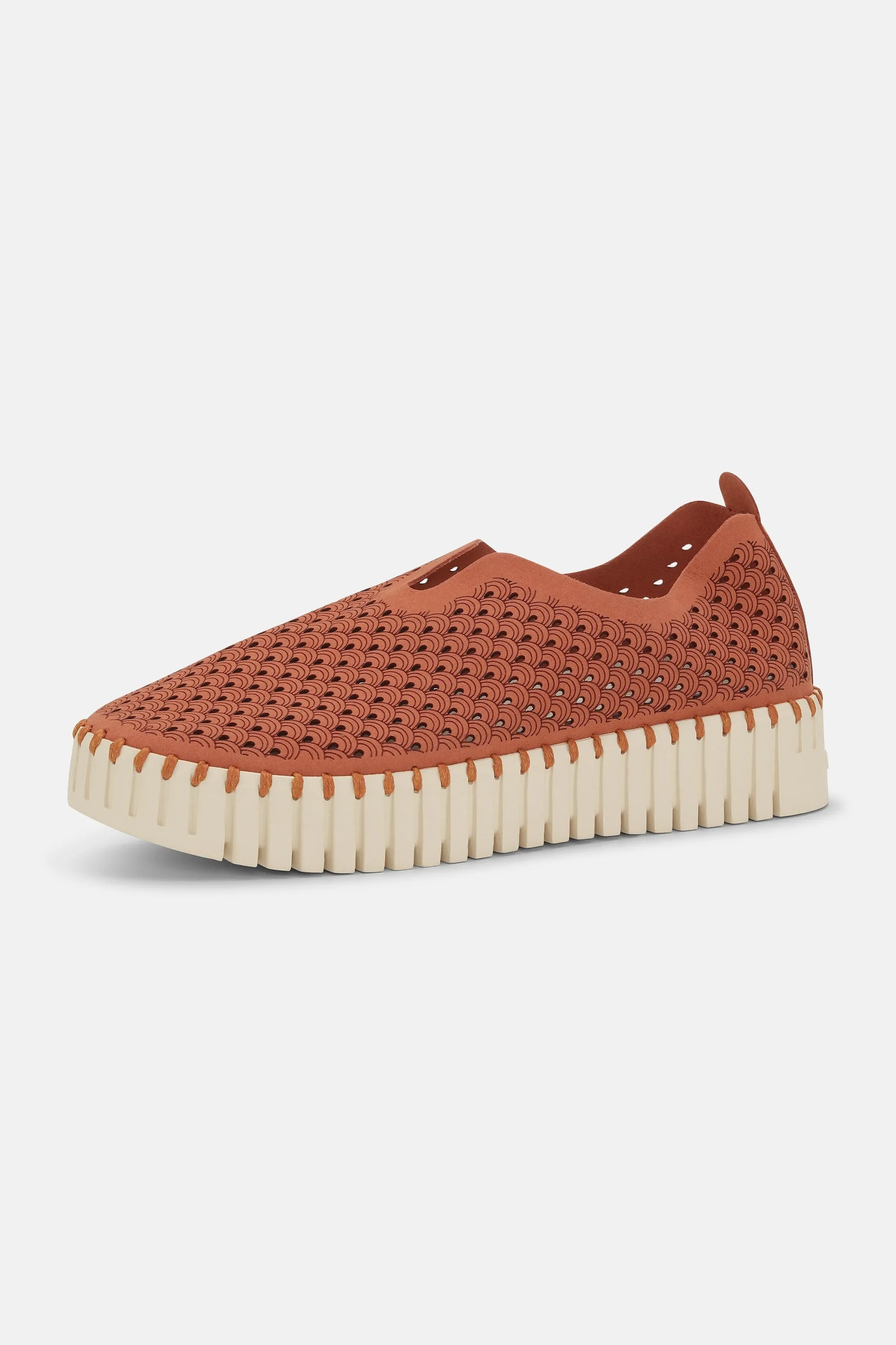 Platform Tulip Skor - Light Brick