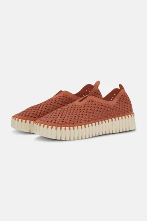 Platform Tulip Skor - Light Brick