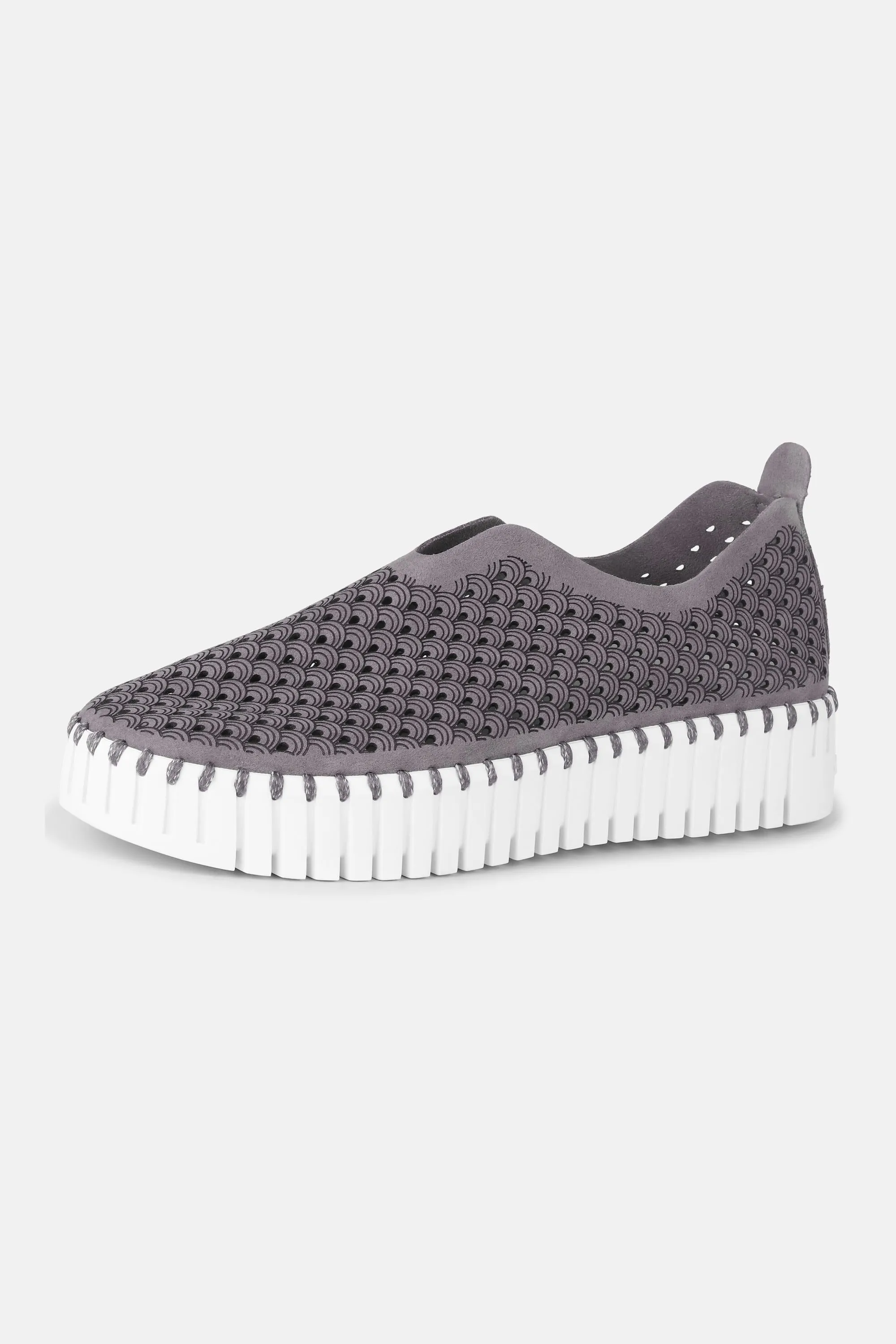 Platform Tulip Skor - Smoked Pearl