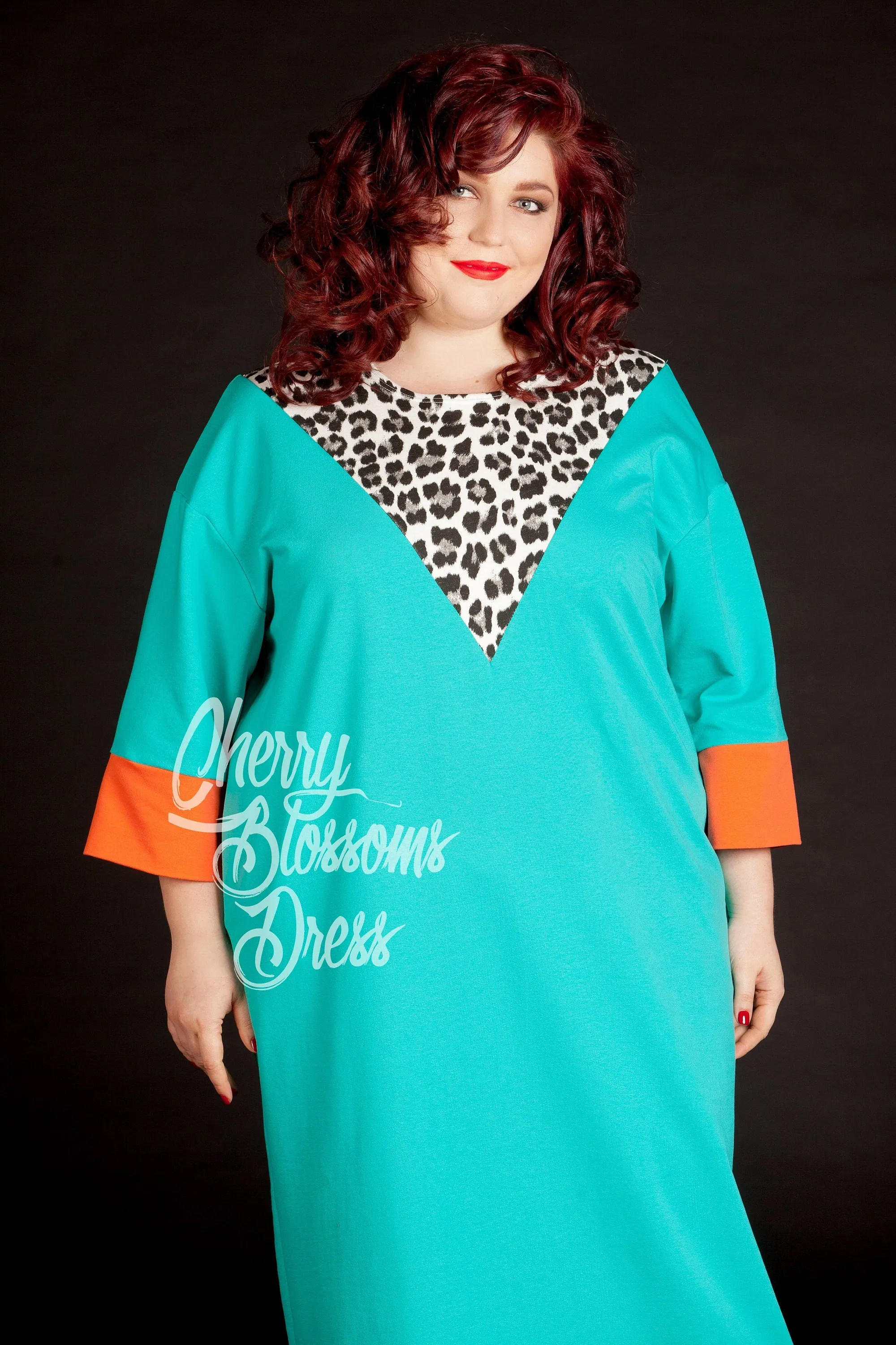 Plus Size Dress, Kaftan Dress, Animal Print Dress, Plus Size Maxi Dress, Loose Dress, Plus Size Clothing, Elegant Dress, Formal Dress, Party