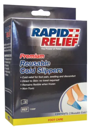 PREMIUM REUSABLE COLD SLIPPERS 5"X12"