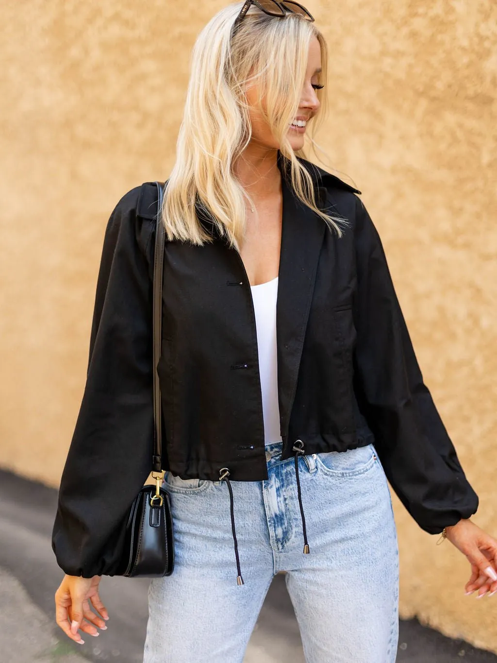 Rails Black Twill North Jacket