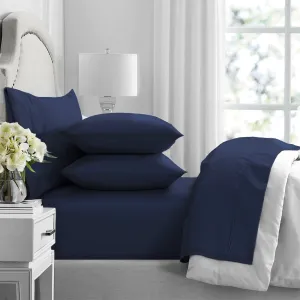 Renee Taylor Premium 1000 Thread count Egyptian Cotton sheet Set - Indigo