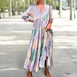 Rose | Elegant Printed Dress