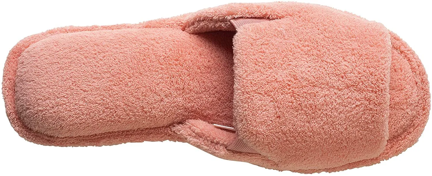 Roxoni Ultra Soft Spa Slippers for Women Cozy, Fuzzy Terry Bathroom, House and Shower Shoes