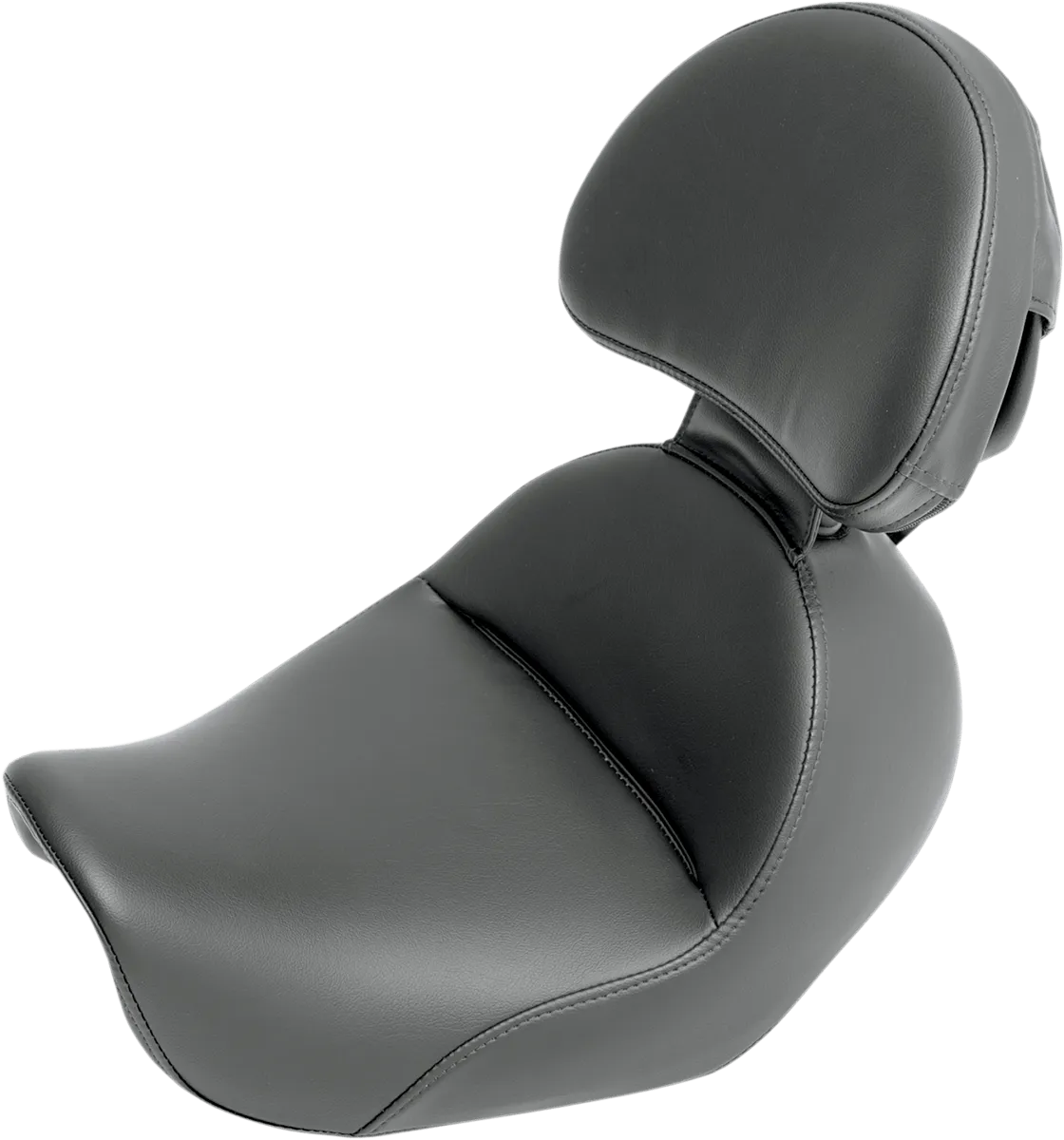 Saddlemen 806-04-0041 Renegade Heels Down Seat with Driver Backrest without Studs