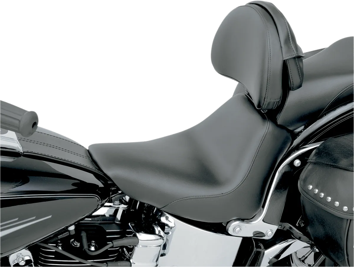 Saddlemen 806-12-0041 Renegade Heels Down Seat with Driver Backrest and without Studs