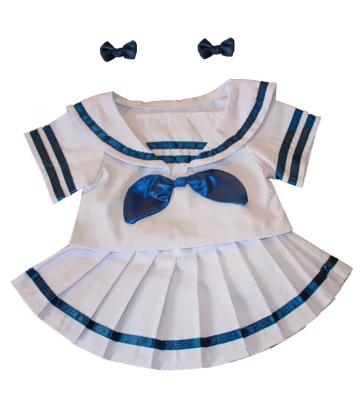 Sailor Girl W/ Bows Outfit