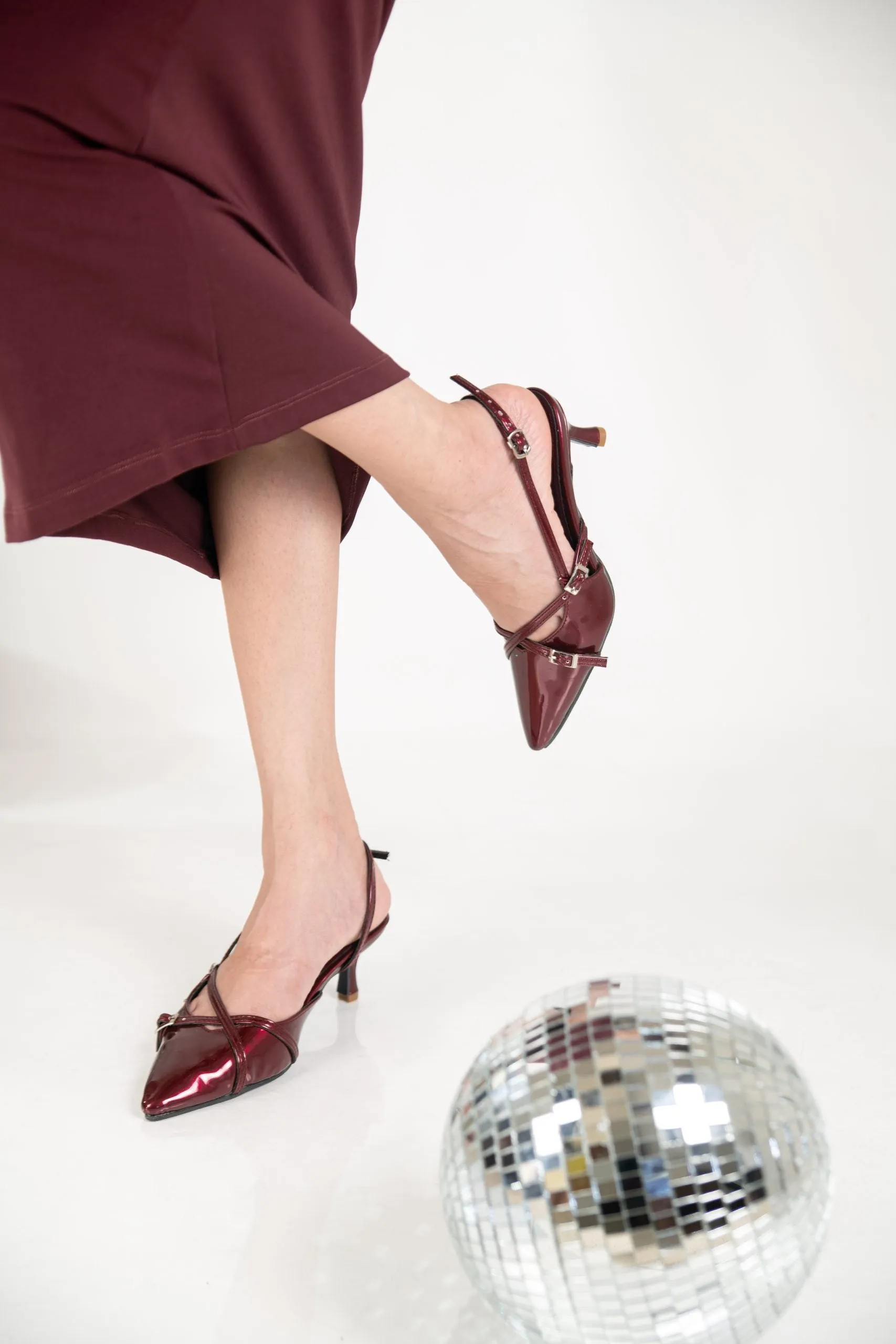 Scarlet Pointy Heels
