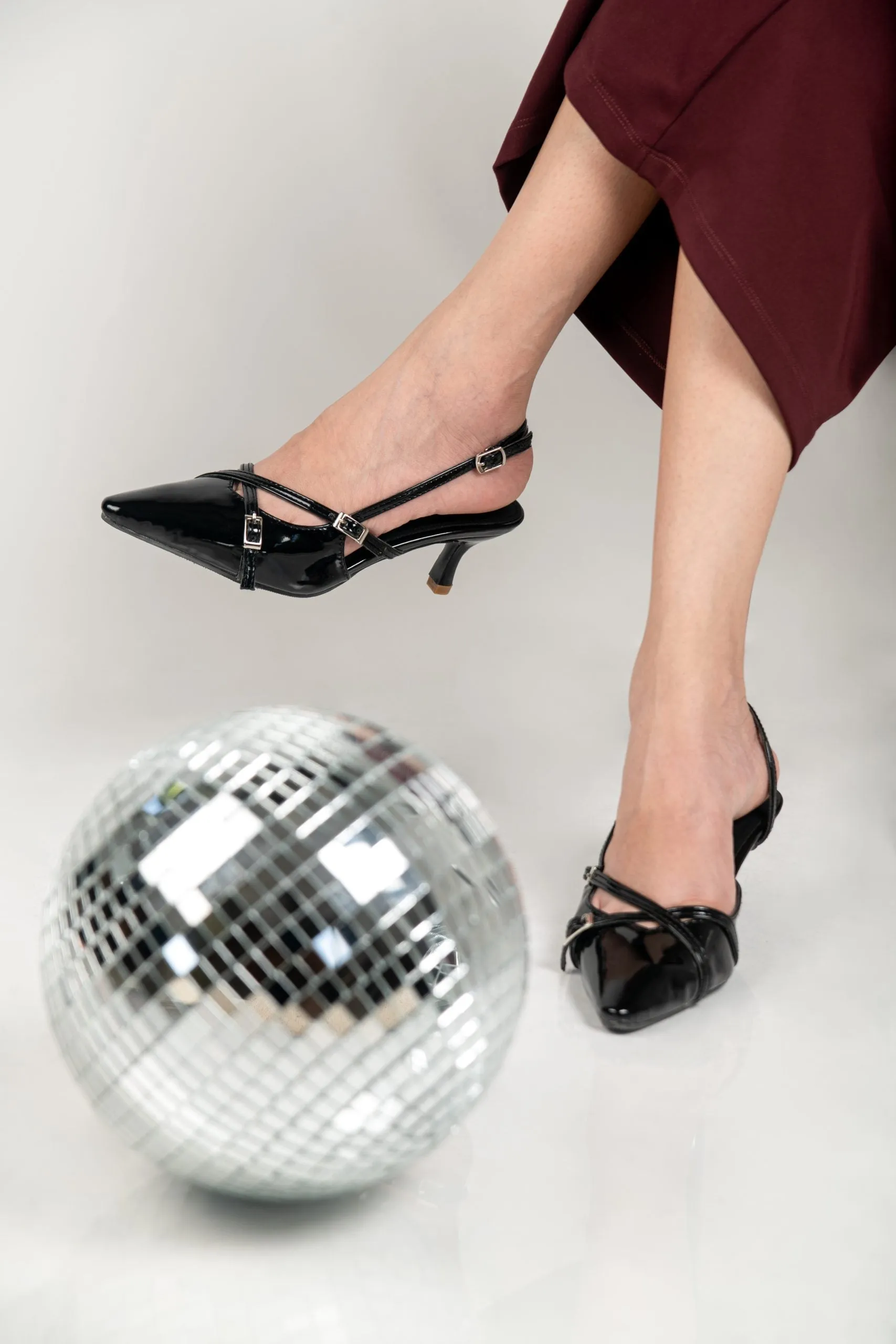 Scarlet Pointy Heels