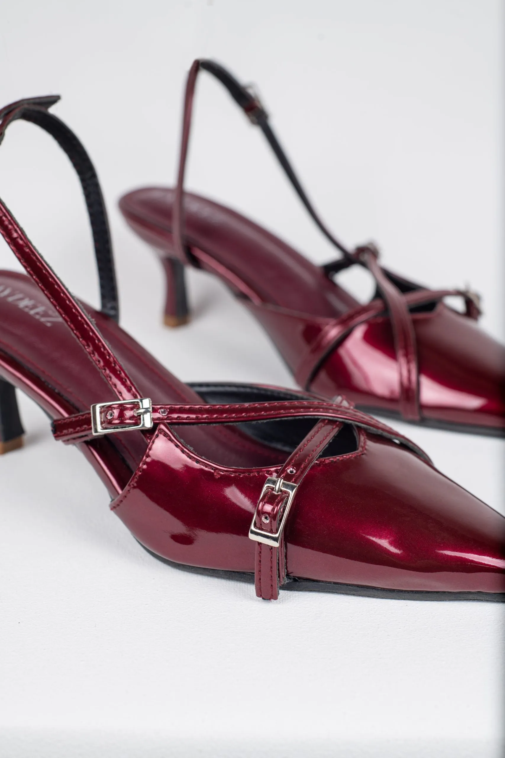 Scarlet Pointy Heels