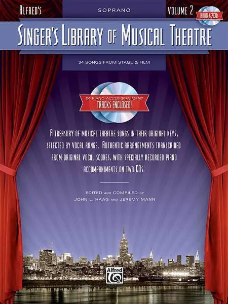 Singer's Library of Musical Theatre, Vol. 2, Book & 2 CDs