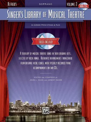 Singer's Library of Musical Theatre, Vol. 2, Book & 2 CDs
