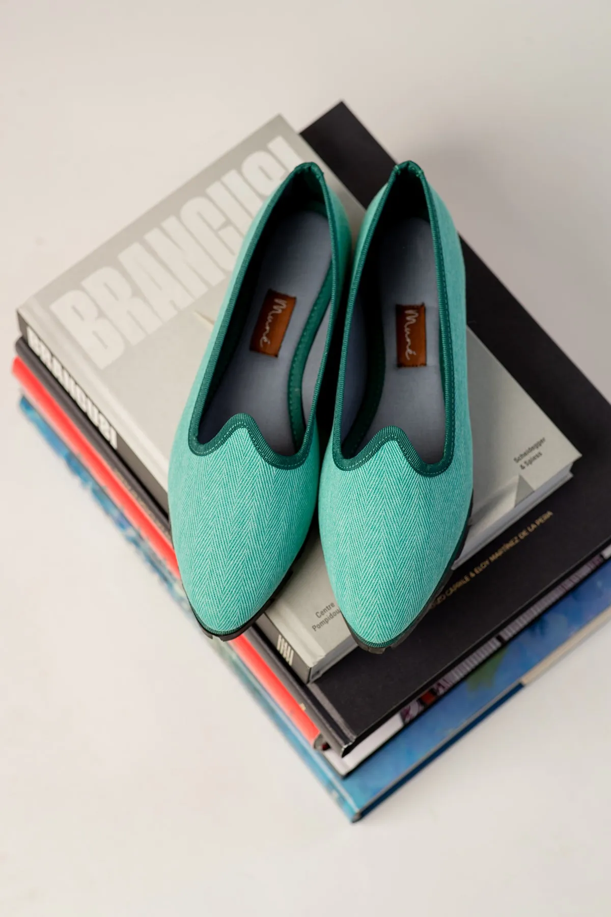 Slippers Espiga Turquesa