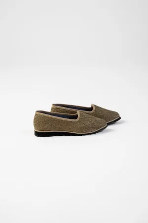 Slippers Gilda Kaki Plus