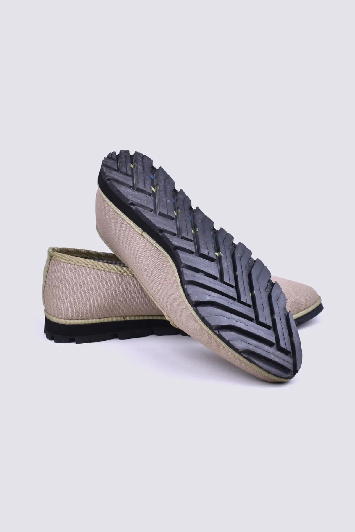 Slippers Lona Kaki Plus
