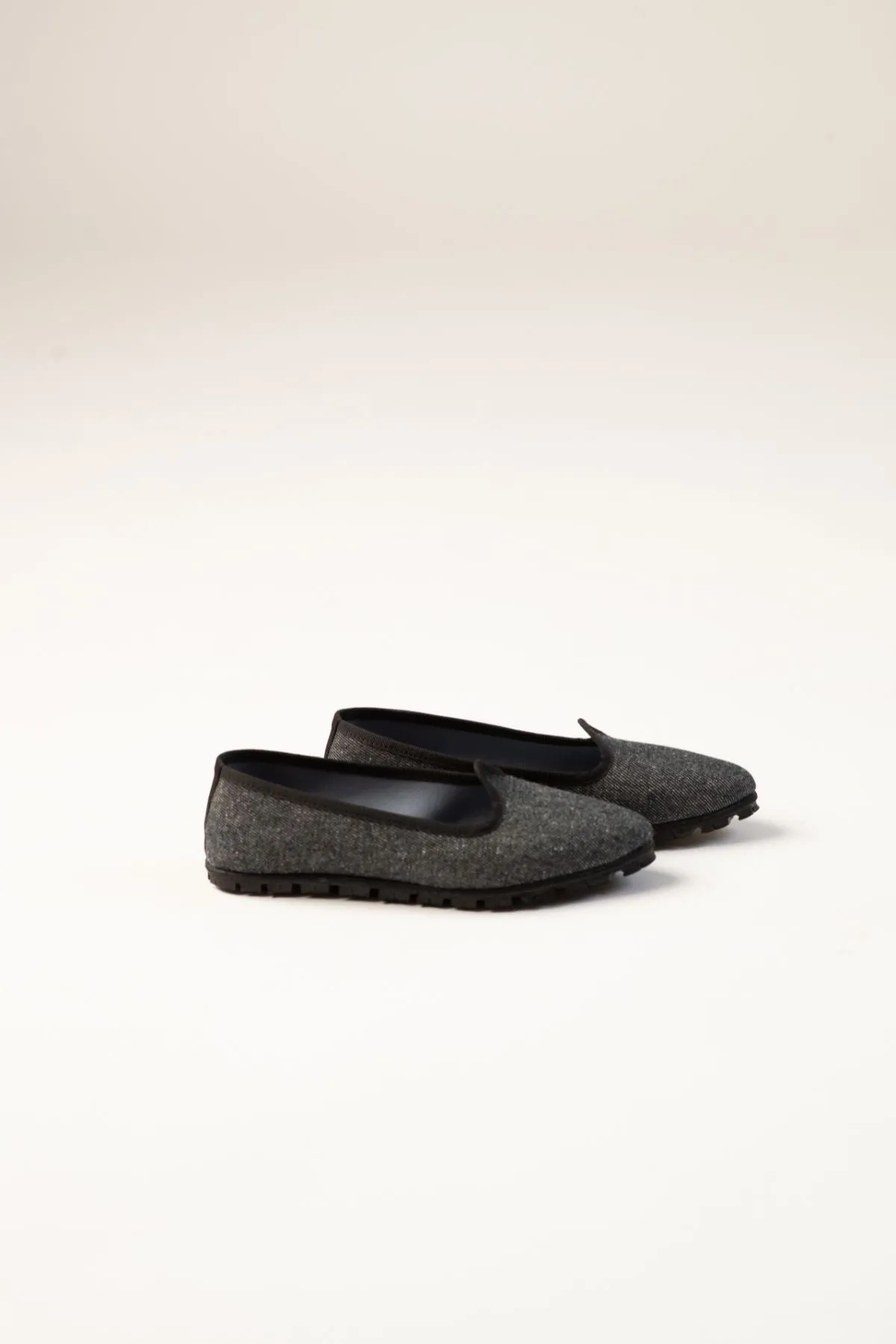 Slippers Pitti Denim Negro