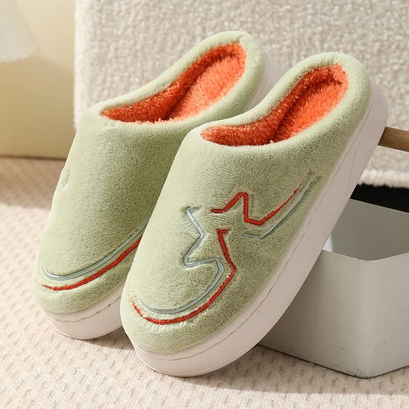 Soft Plush Cozy House Slippers