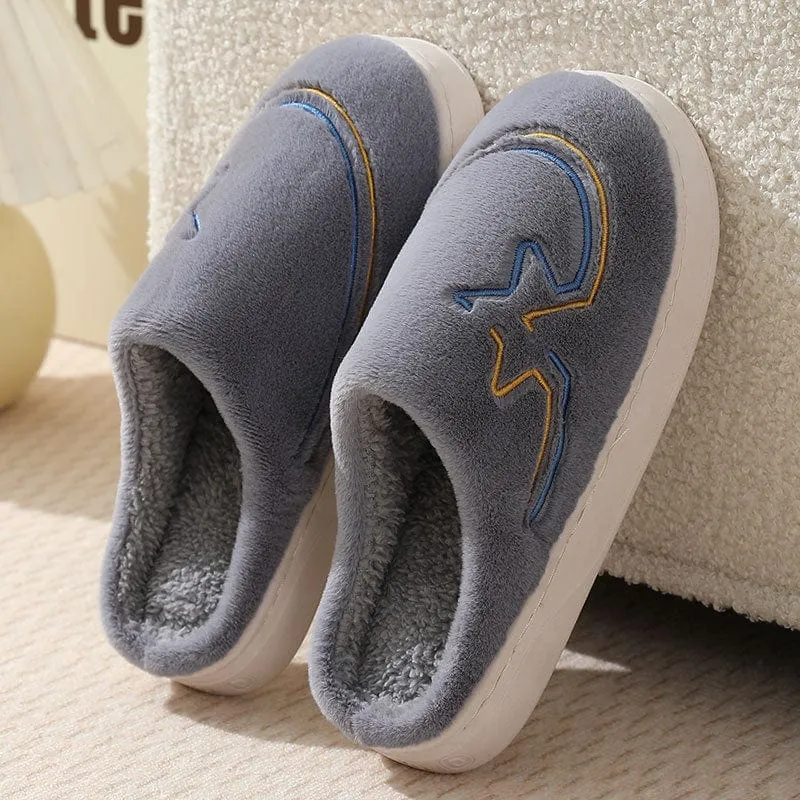 Soft Plush Cozy House Slippers