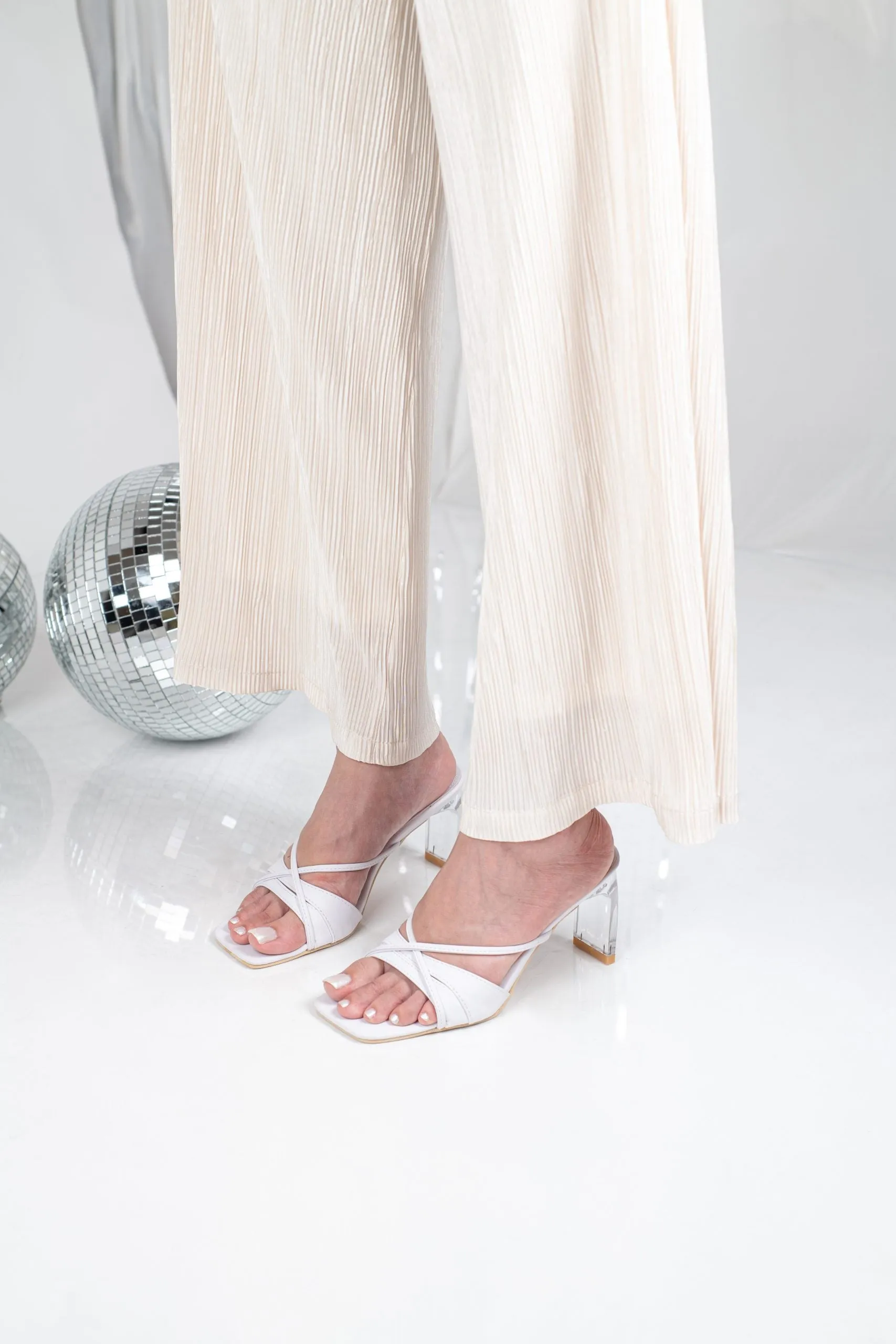 Soiree Glass Heels