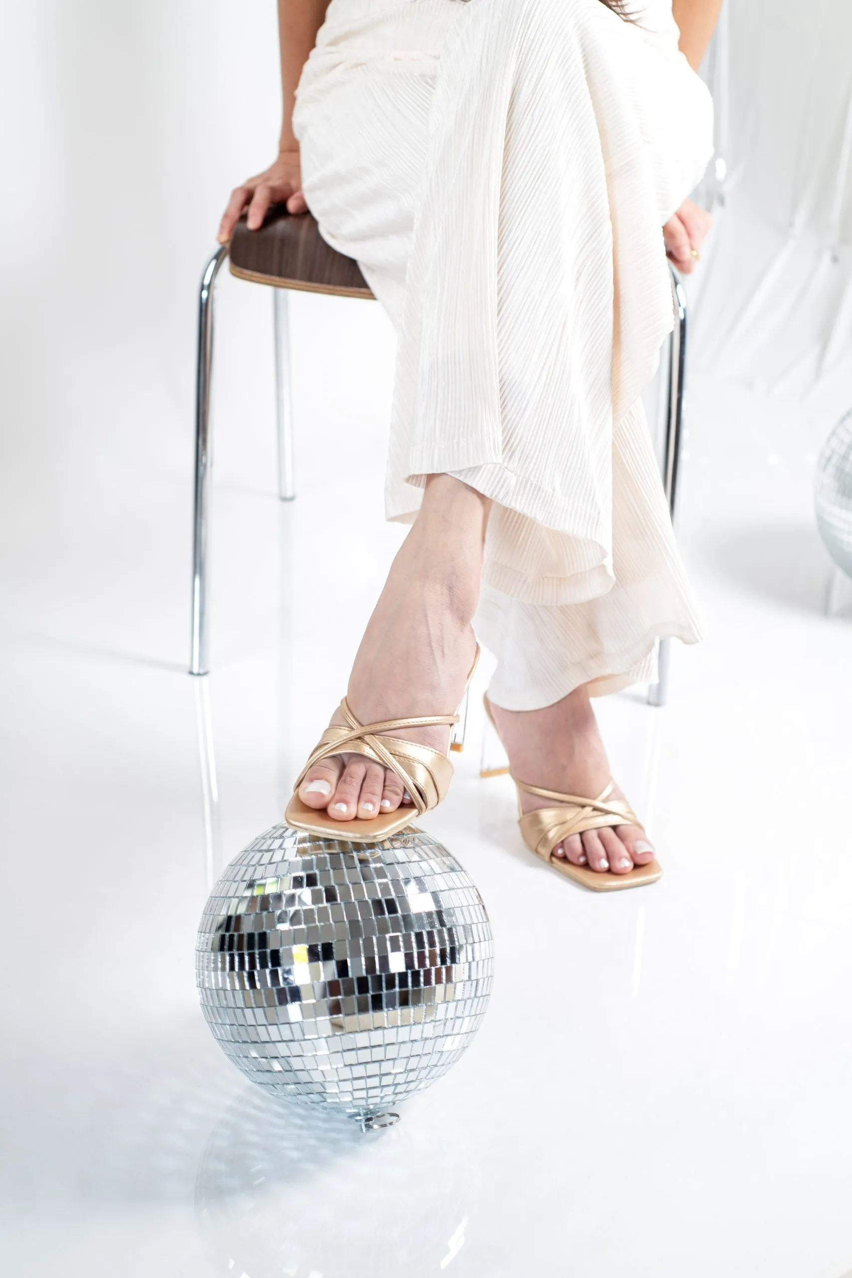 Soiree Glass Heels