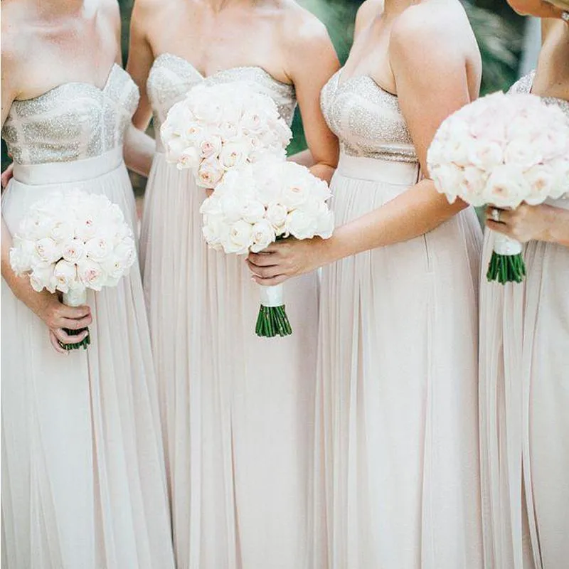 Sweetheart Stunning Chiffon Cheap Long Bridesmaid Dresses Online,WGY0303