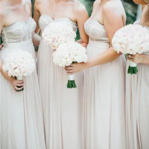 Sweetheart Stunning Chiffon Cheap Long Bridesmaid Dresses Online,WGY0303