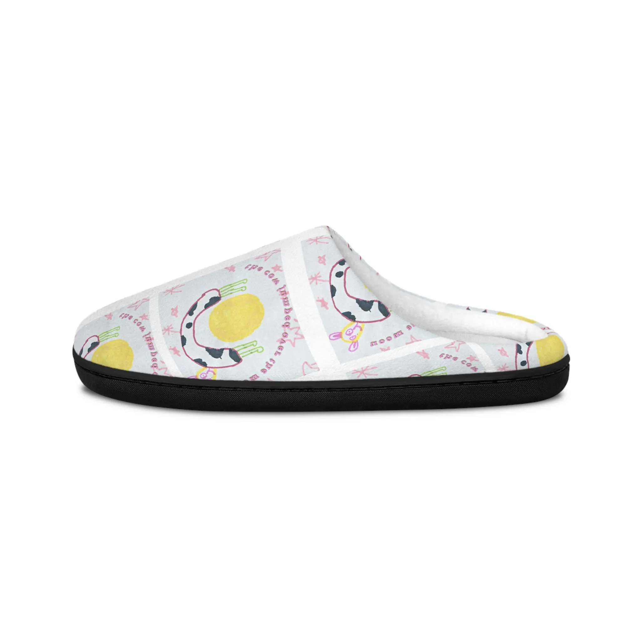 The Cow Jumped Over The Moon Women's Indoor Slippers