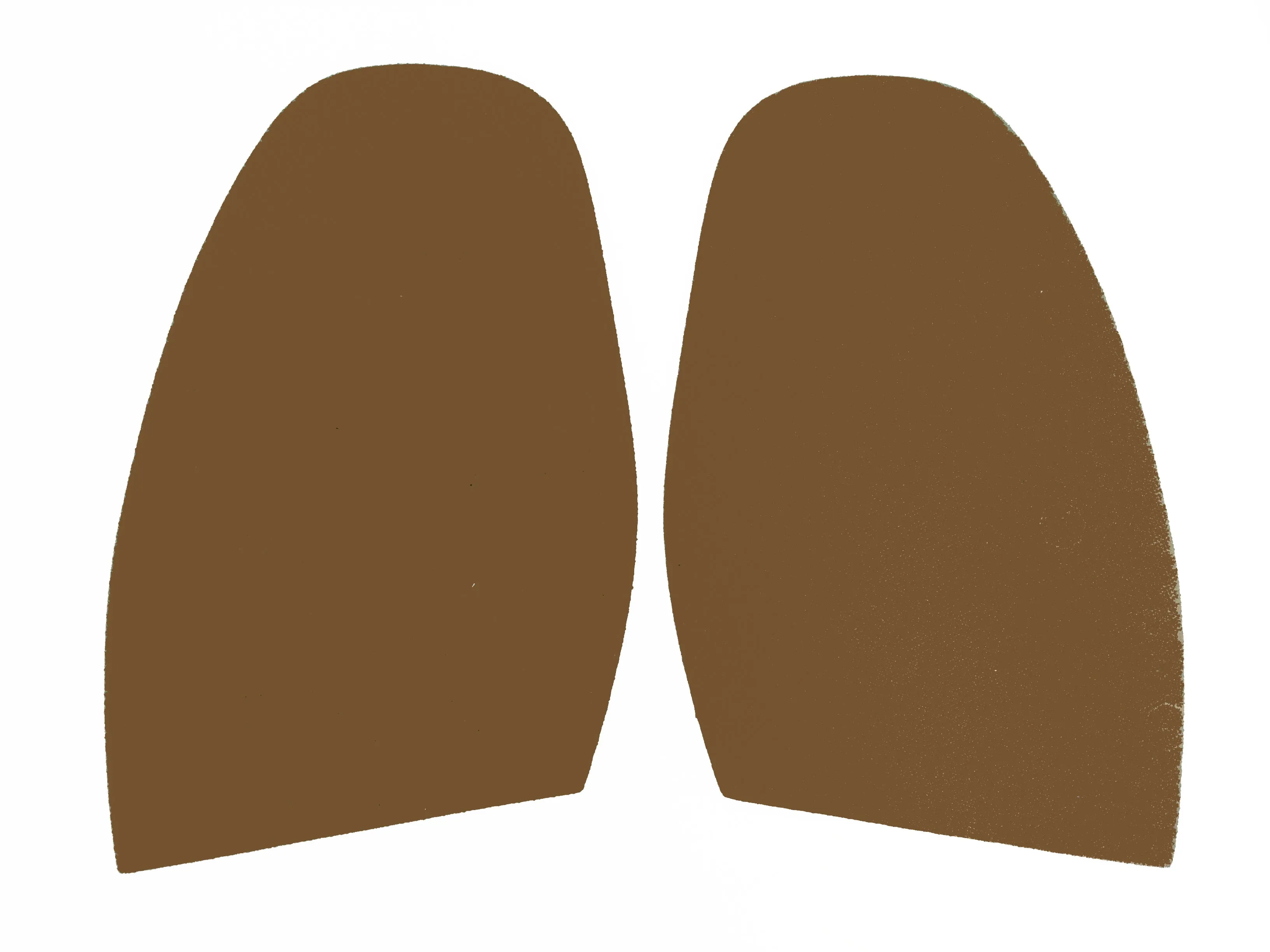 Topy Soles Rubber 1.5mm Thick-  4 colors - Ladies & Mens Sizes