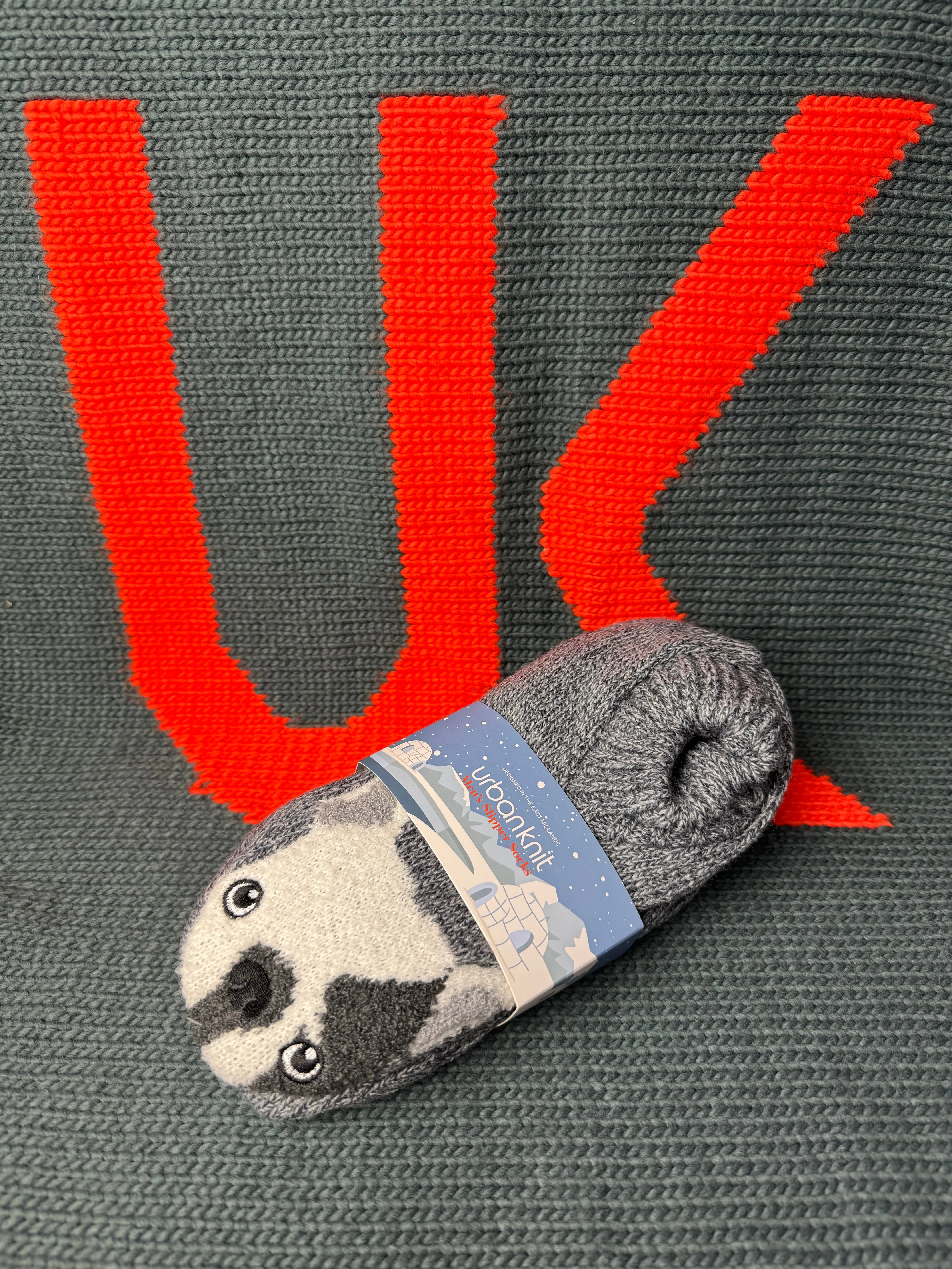 Unisex Slipper Footsie - Dog