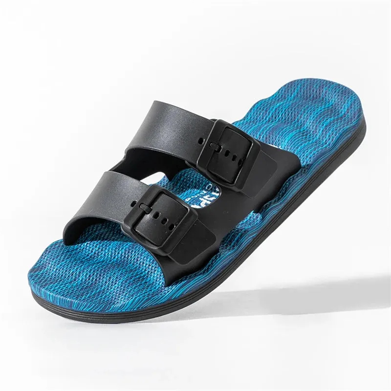 Van Belmont Ortophedic Leather Slippers
