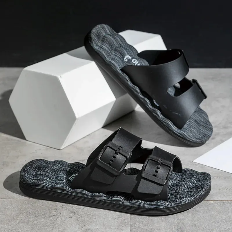 Van Belmont Ortophedic Leather Slippers