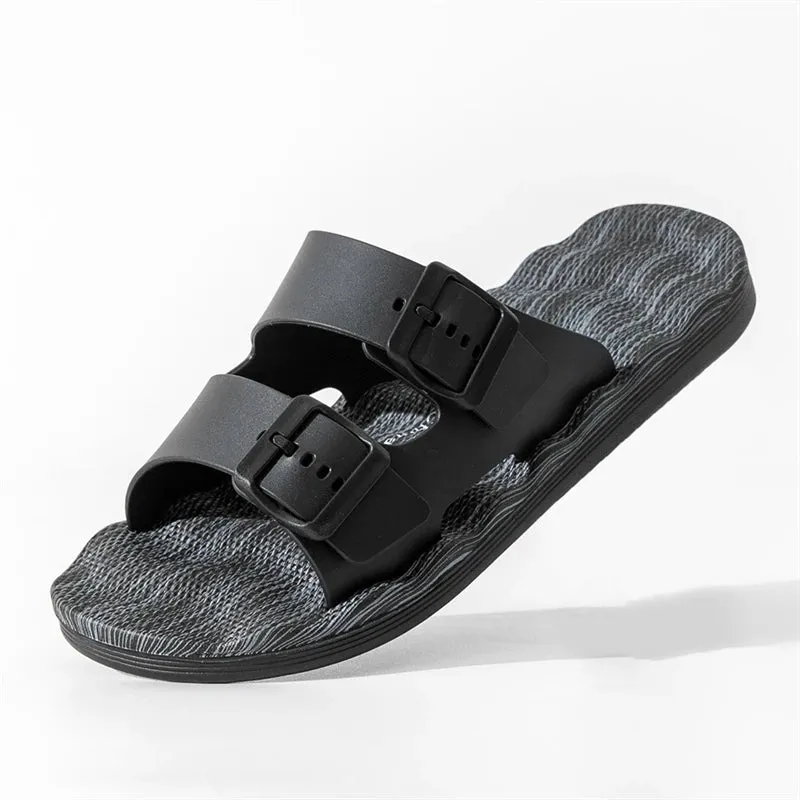 Van Belmont Ortophedic Leather Slippers