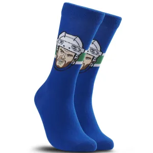 Vancouver Canucks Major League Socks - Kevin Bieksa