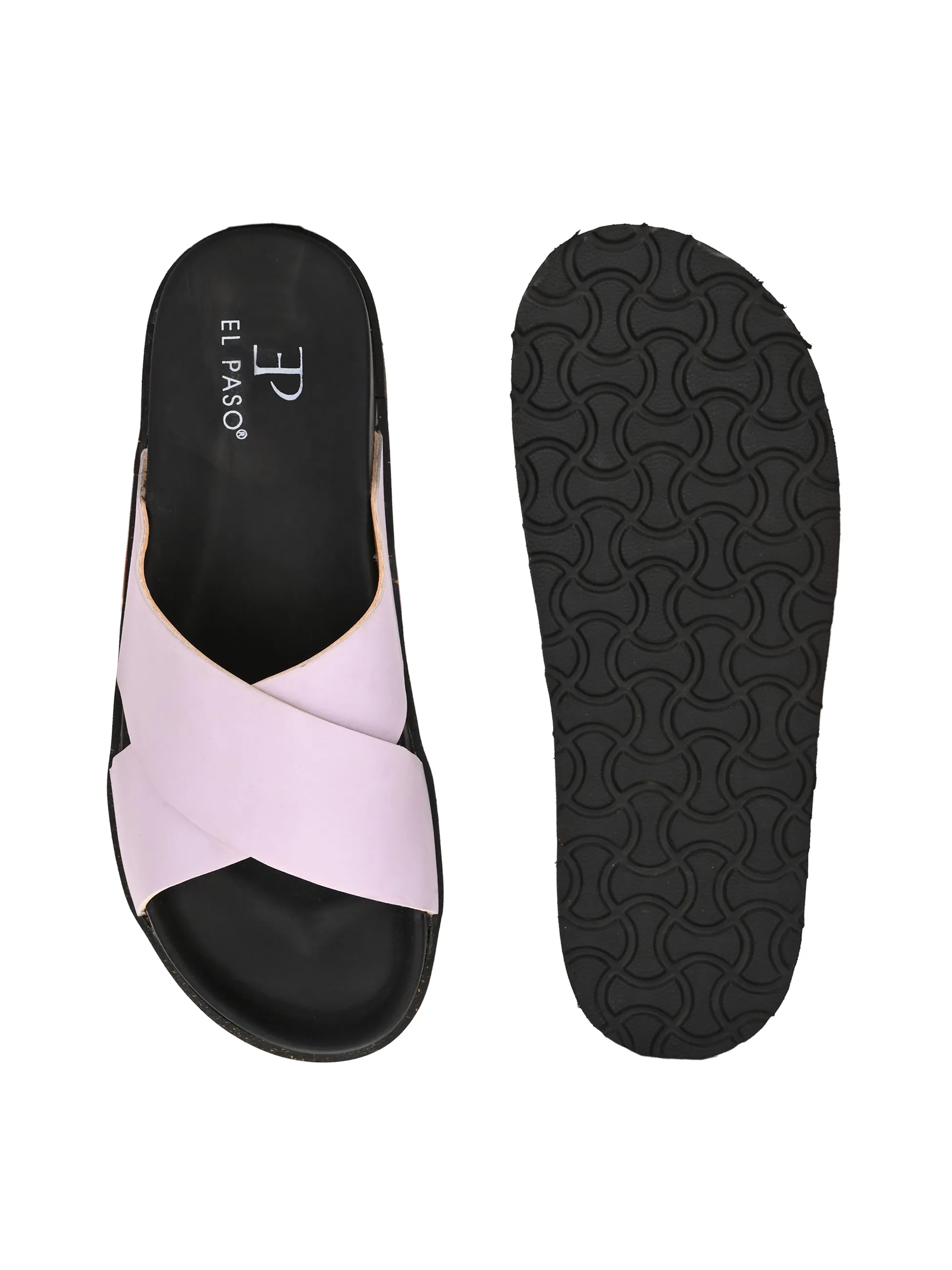 Women Leather Casual Slip On Flatforms Slip On Flatforms Sandals