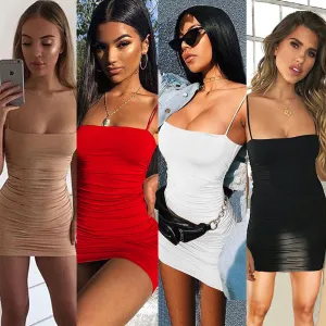 Women's Simple Camisole Sheath Dress