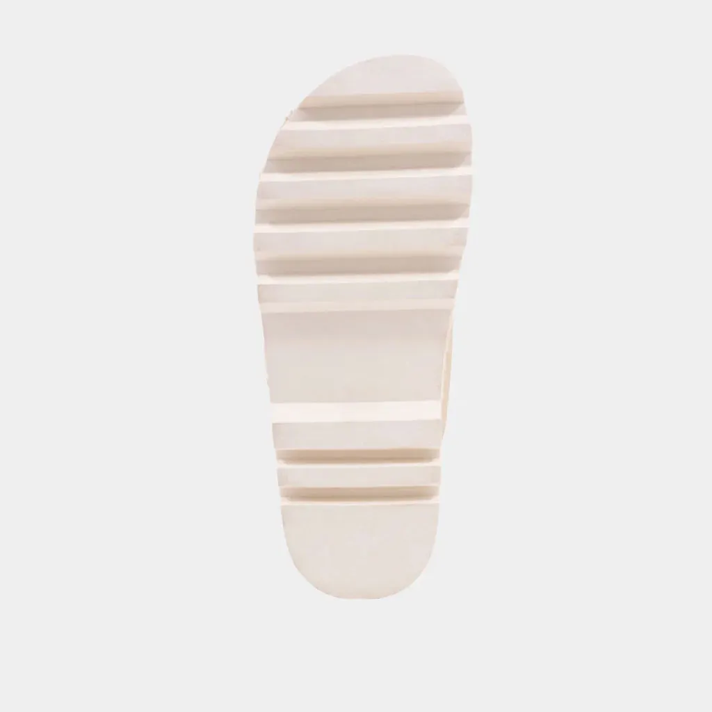Xyla Sandal in Natural Woven