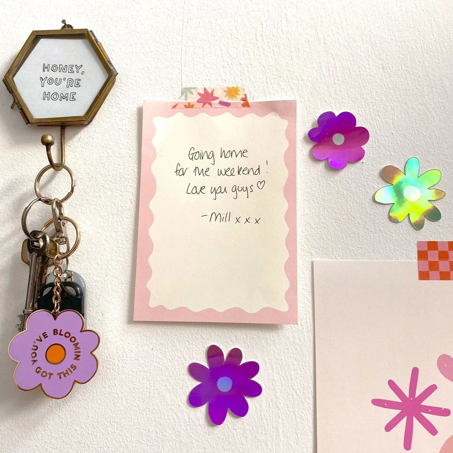 You've Bloomin Got This Keyring