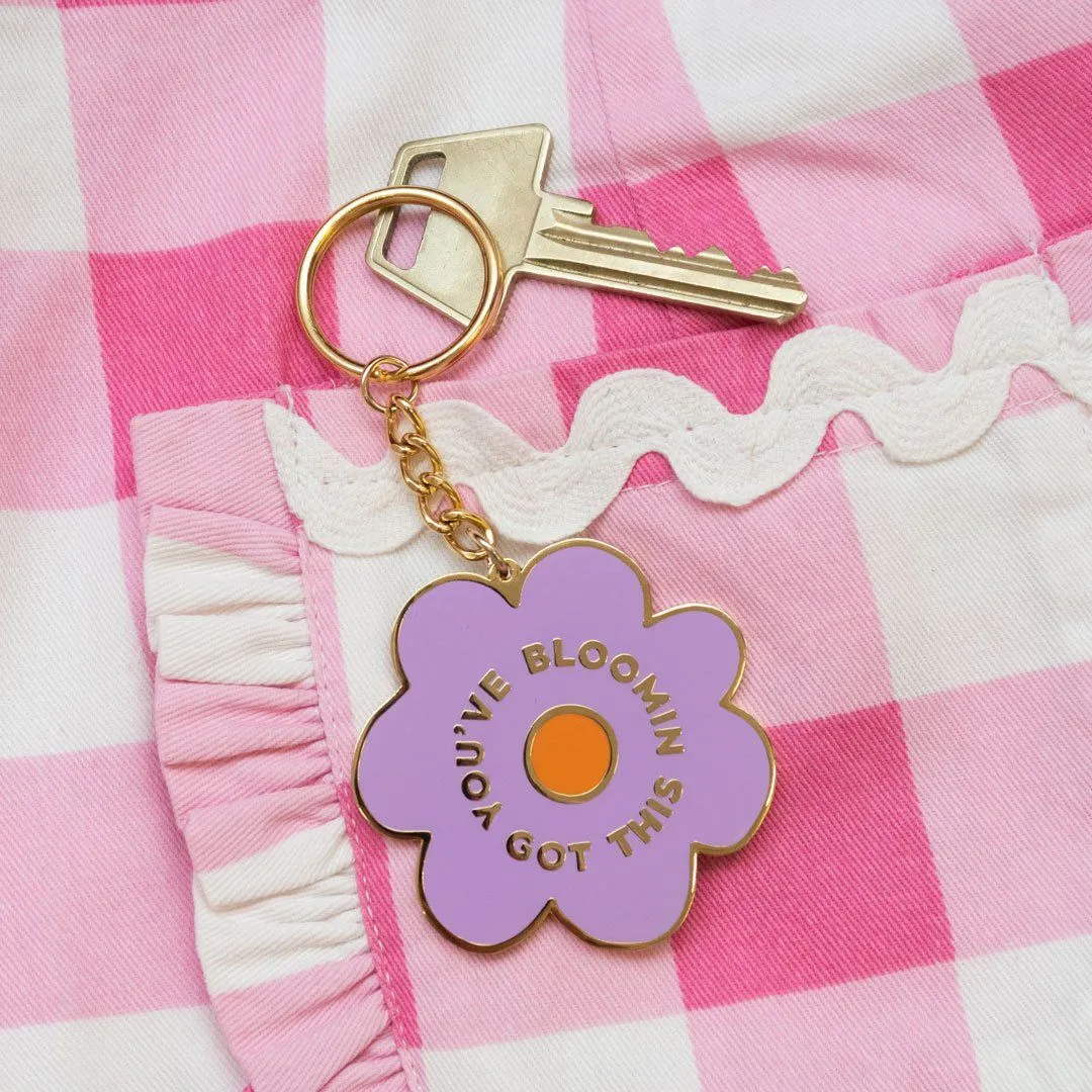 You've Bloomin Got This Keyring